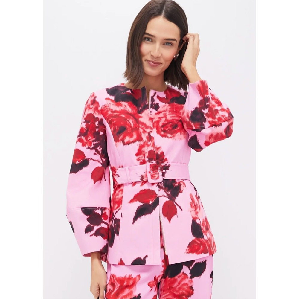 Tuckernuck | NWT Cerise Blossom Rhoda Tunic Top Pink Floral | Sz 4
